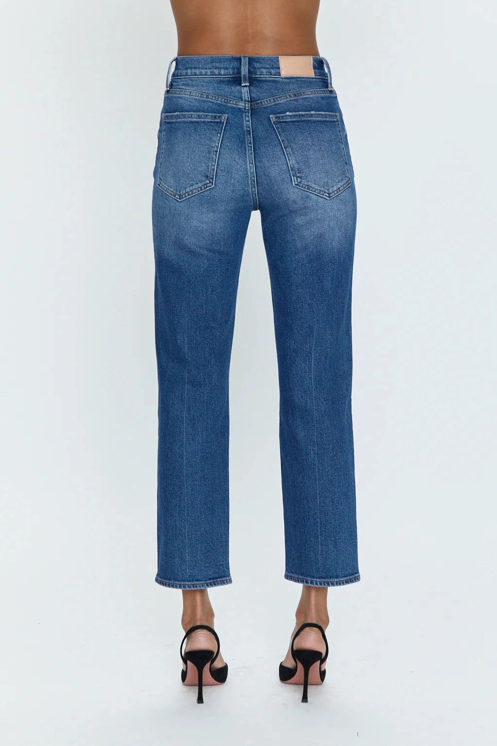 Pistola Charlie High Rise Straight Jeans - Augustus Utility Look Athlete Fit Holiday Vibes