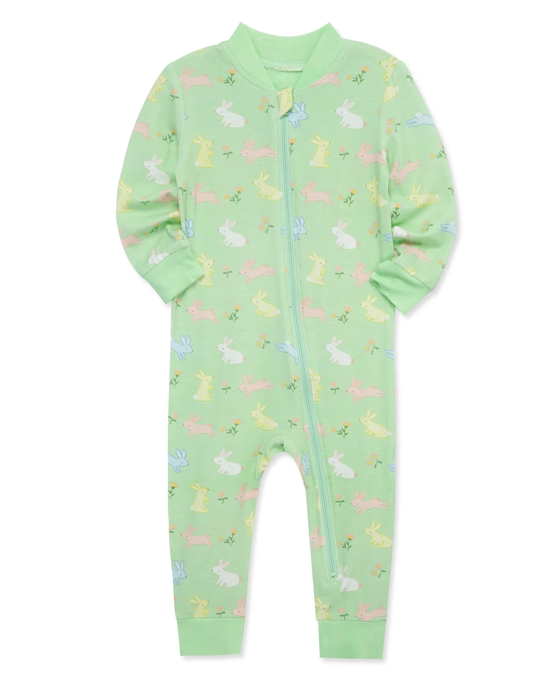 Bunny Zip Front Pajama