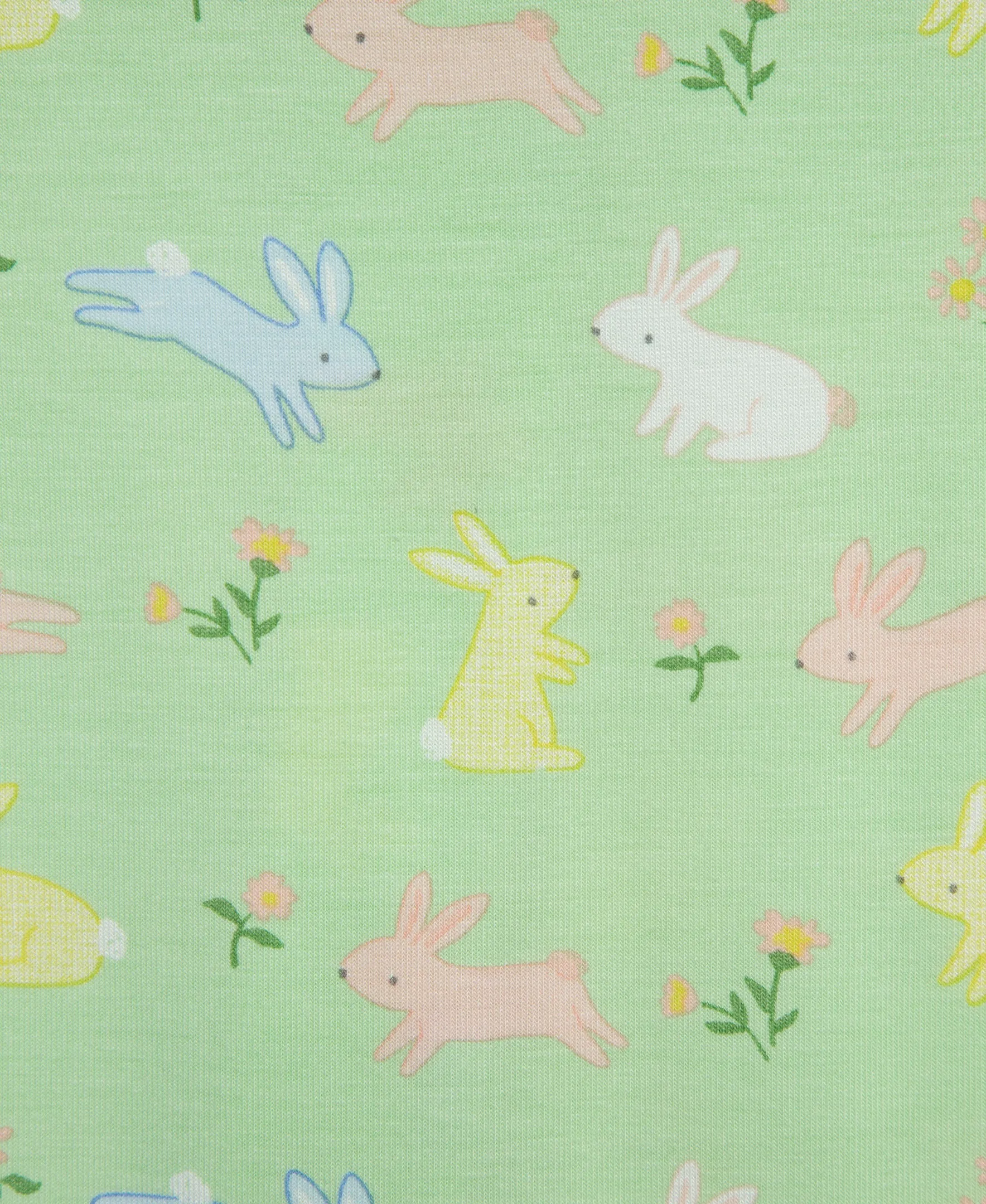 Bunny Zip Front Pajama