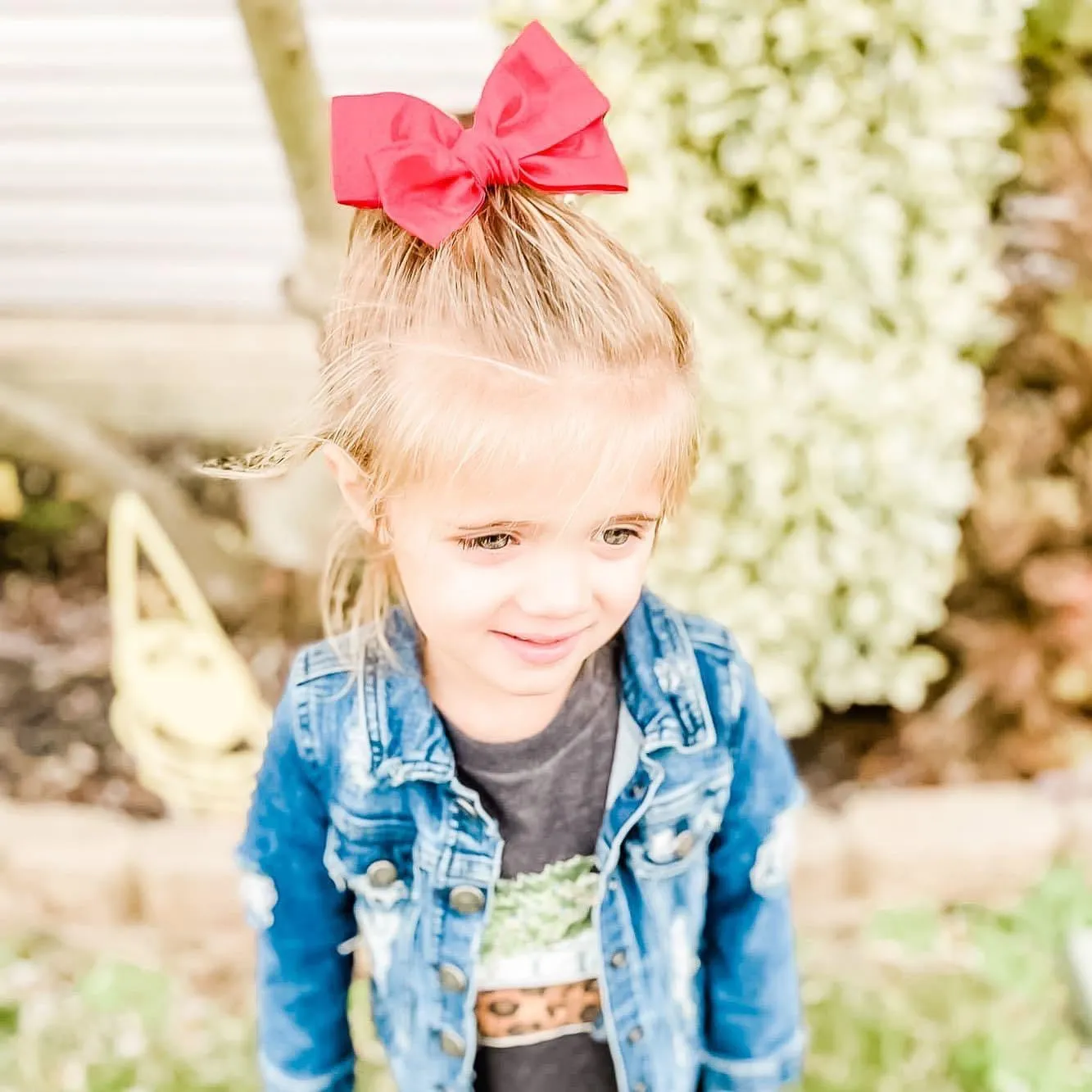 Burgundy PETITE Hand Tied Bow