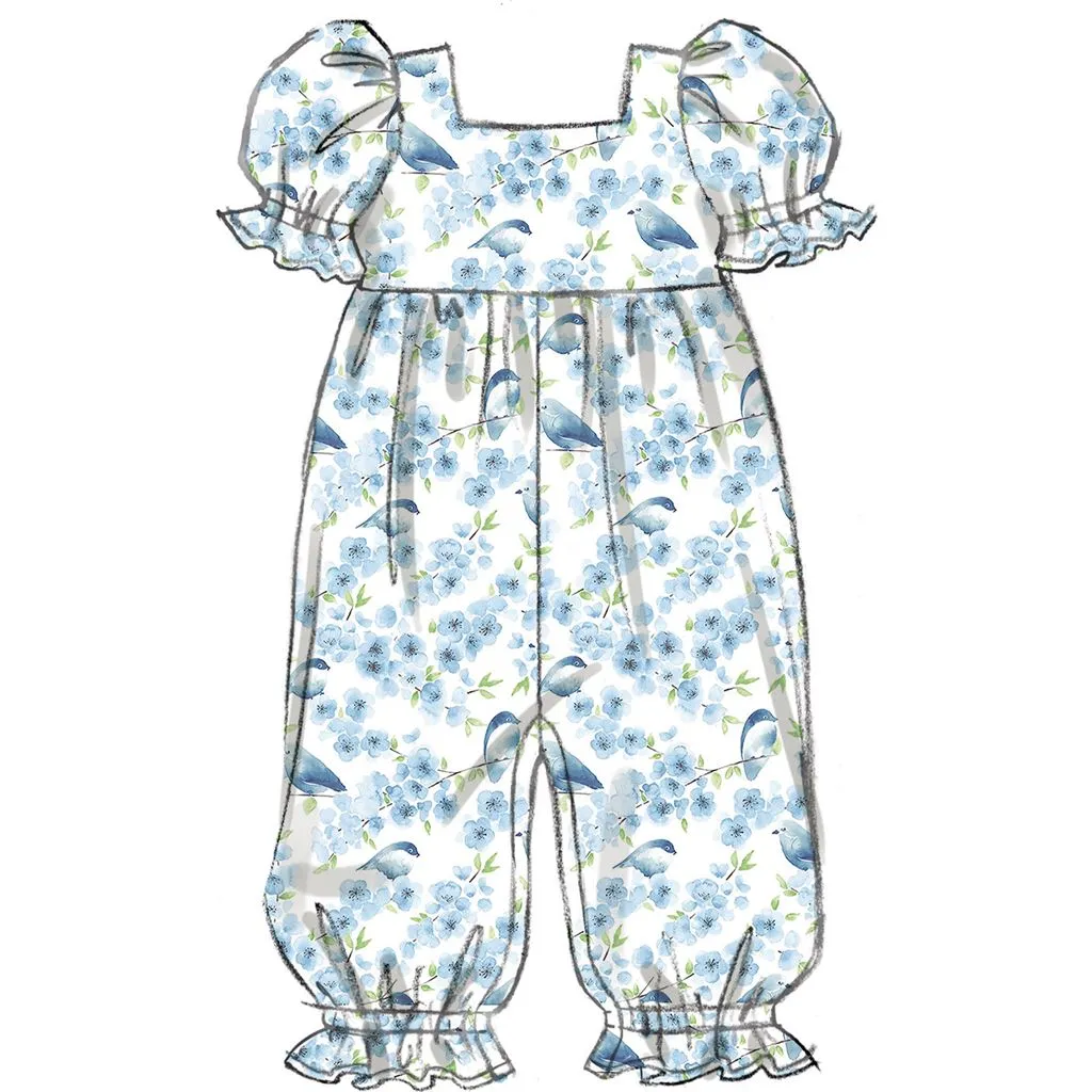Butterick Pattern B6950 Babies' Rompers, Dress, Bloomers and Headband