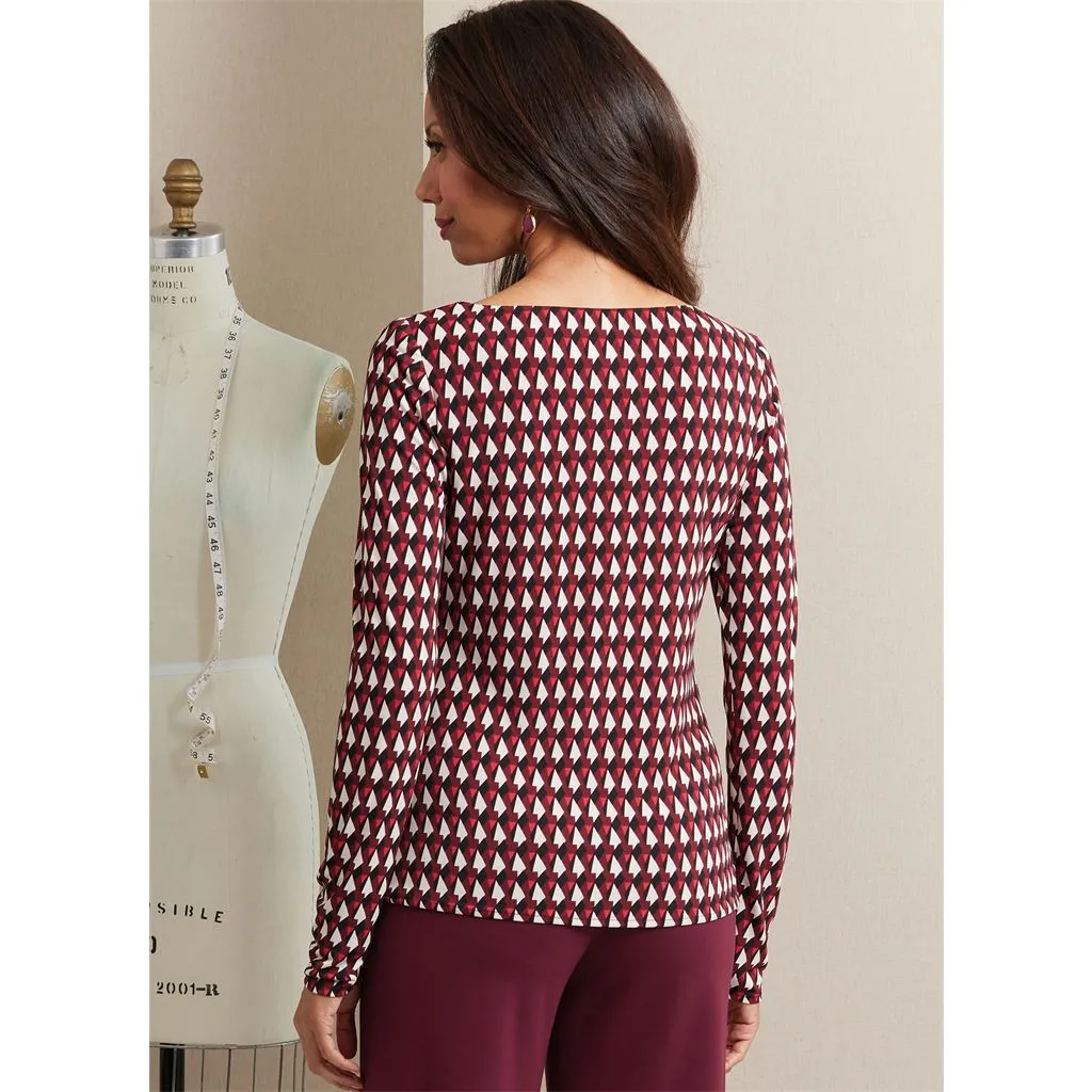 Butterick Pattern B6966 Misses' Knit Tops and Pants
