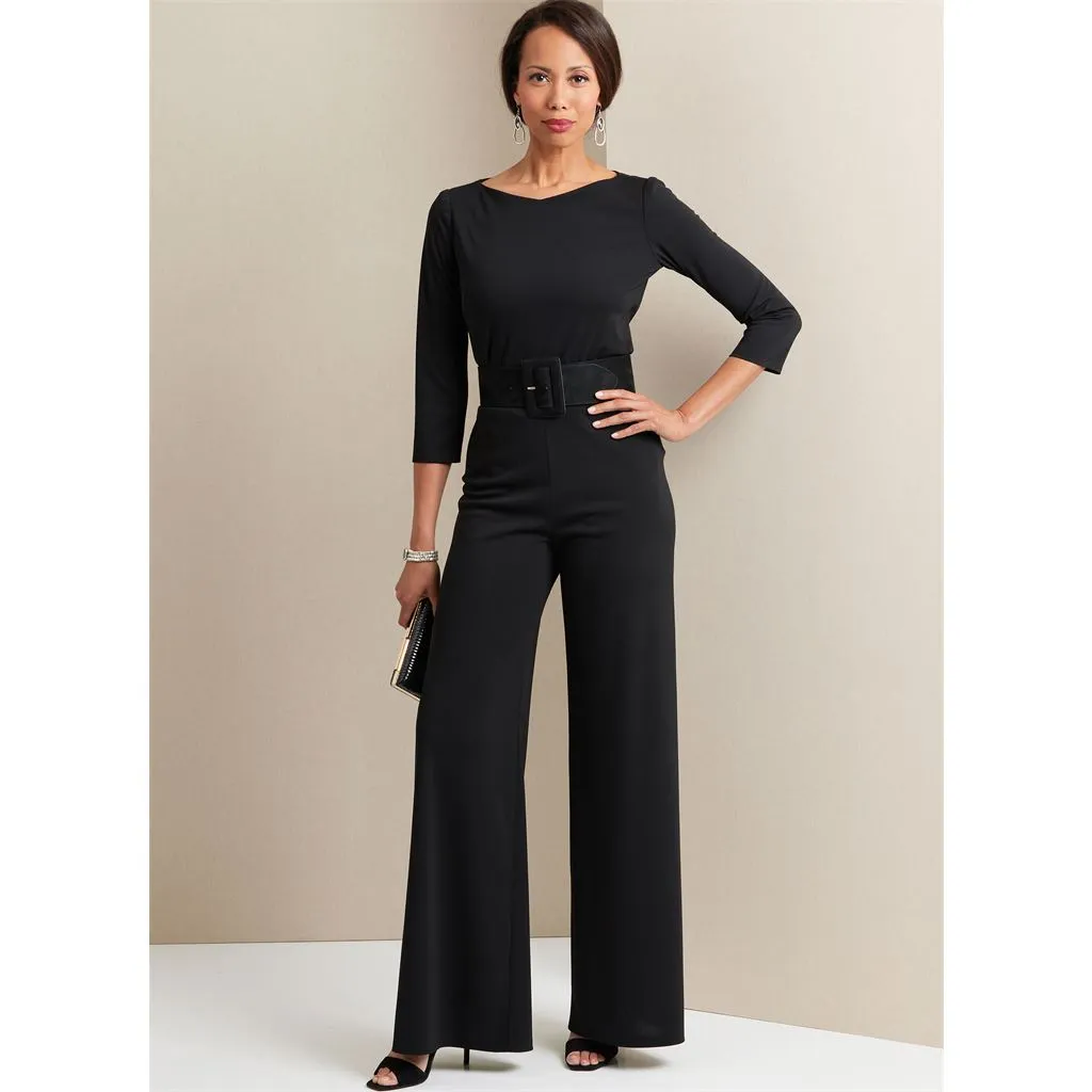 Butterick Pattern B6966 Misses' Knit Tops and Pants