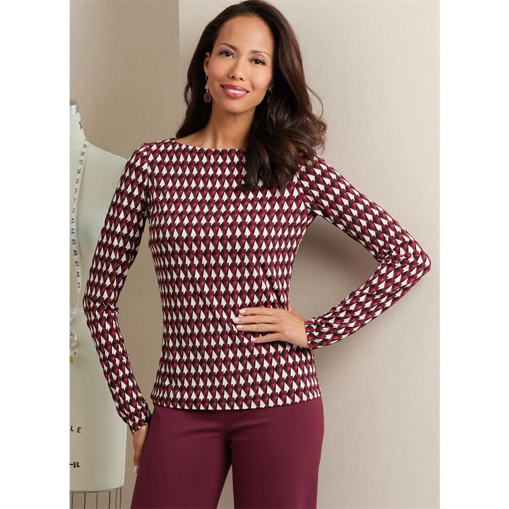 Butterick Pattern B6966 Misses' Knit Tops and Pants