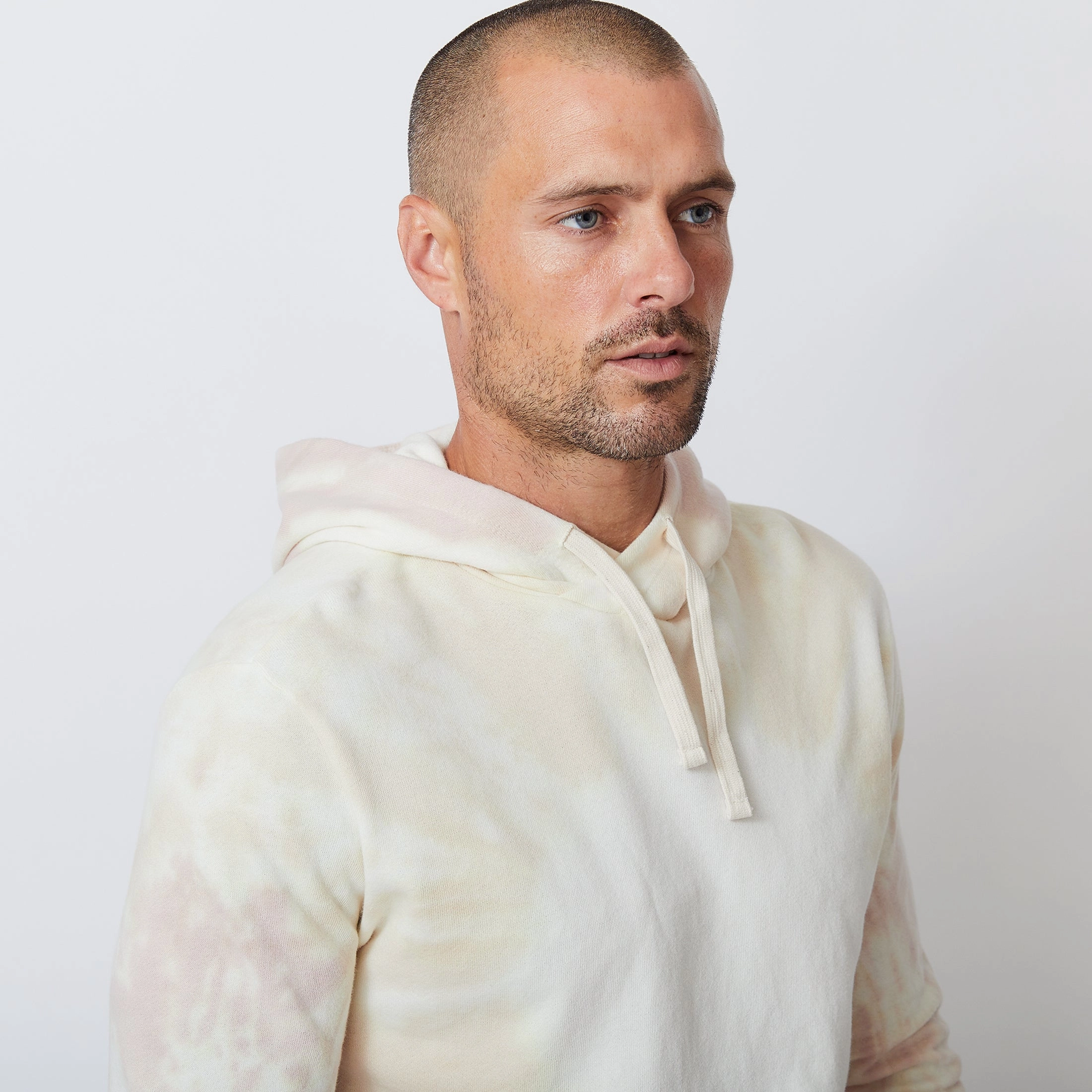 Sunburst Tie Dye Pullover Hoody Cool Weather Bonded Seam Technology