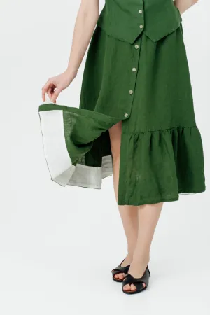 Button Down Skirt