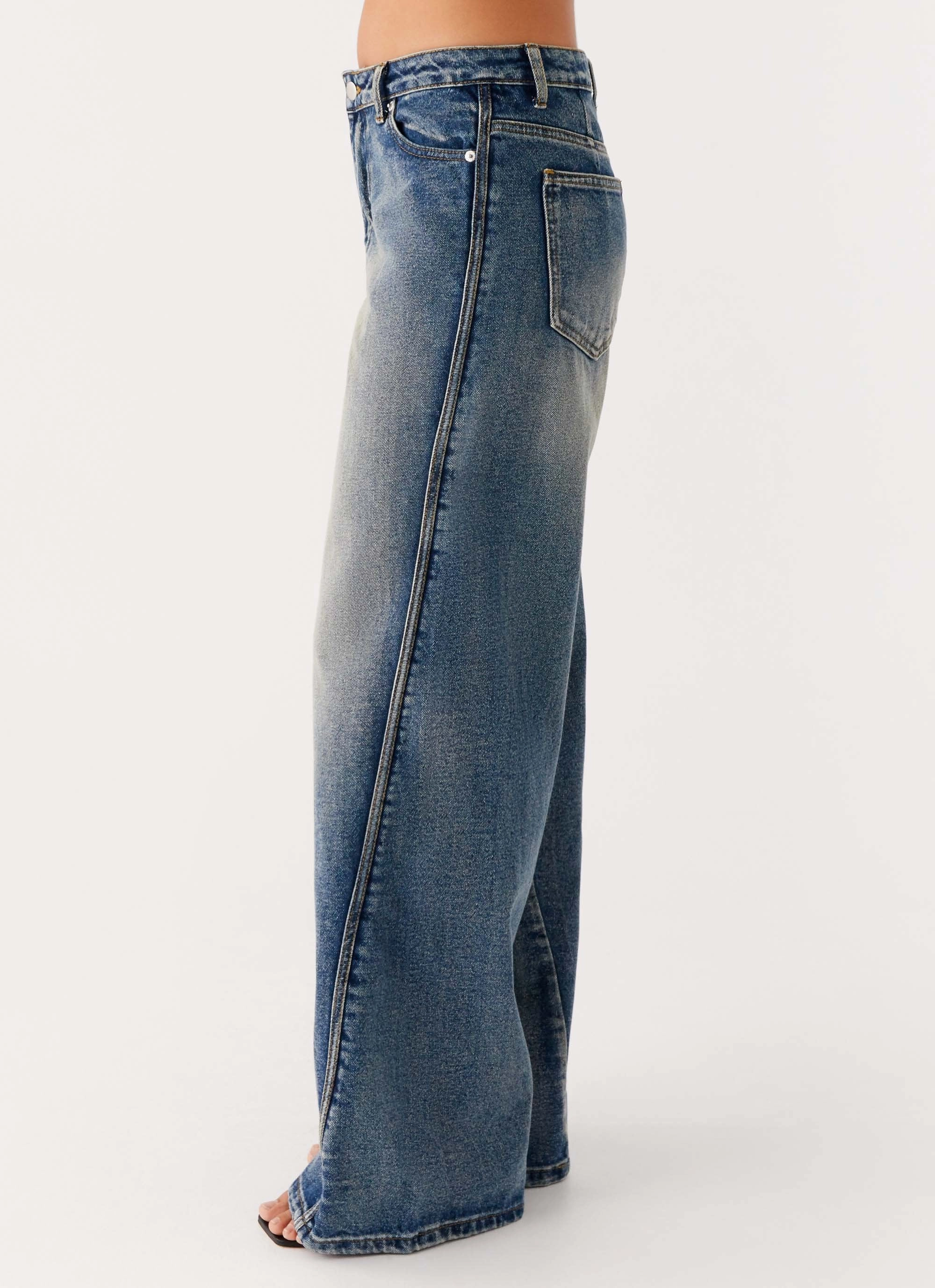 Calico Denim Jeans - Indigo WindproofLayer