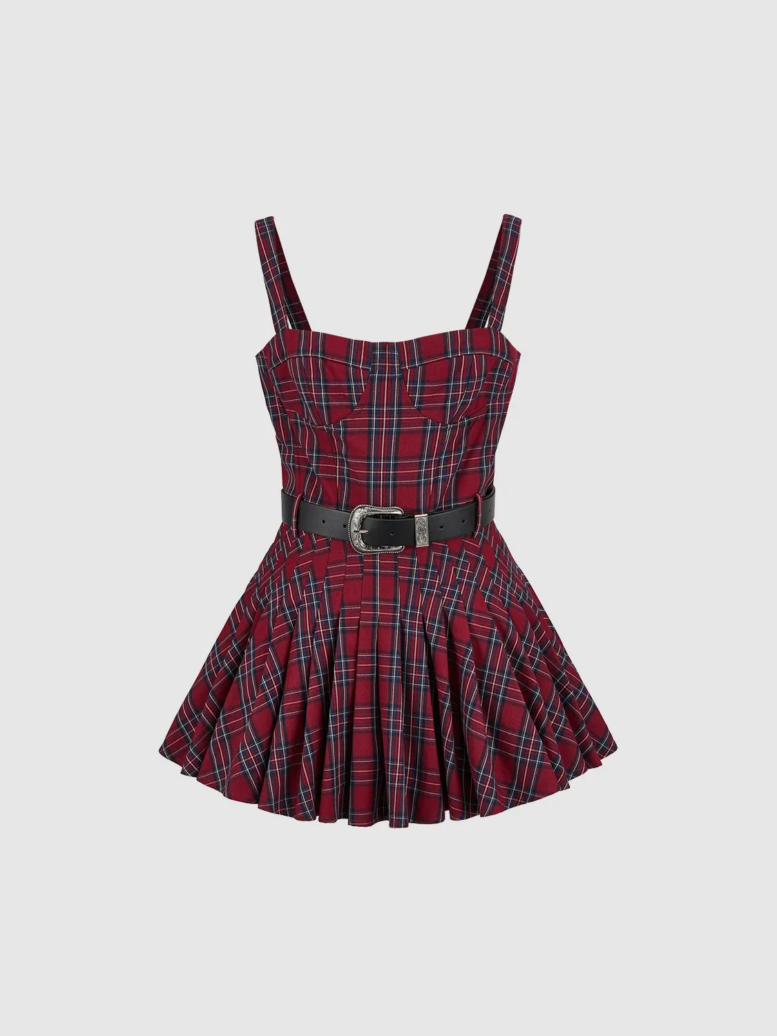 Cami Pleated A-Line Dresses