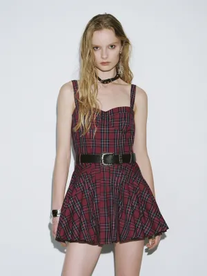Cami Pleated A-Line Dresses