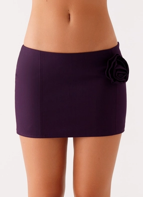 Campbell Mini Skirt - Plum All-Day Wear Campbell Mini Skirt - Plum Outdoor Flex Flattering Design