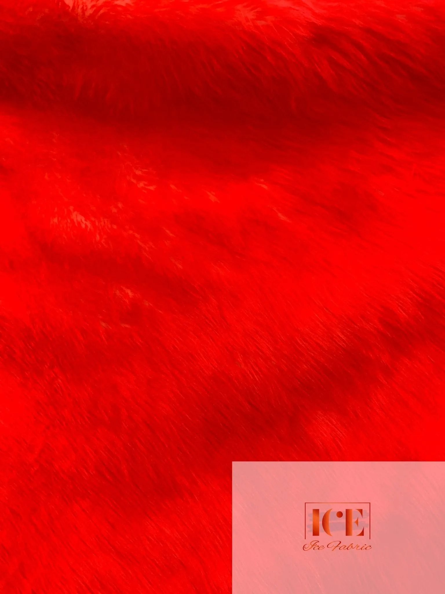 Canadian Fox 2 Tone Shaggy Long Pile Faux Fur Fabric For Blankets, Costumes, Bed Spread