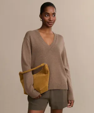 Carbon Neutral Process Simone V-Neck Simone V-Neck Stretchy Waist Versatile Style