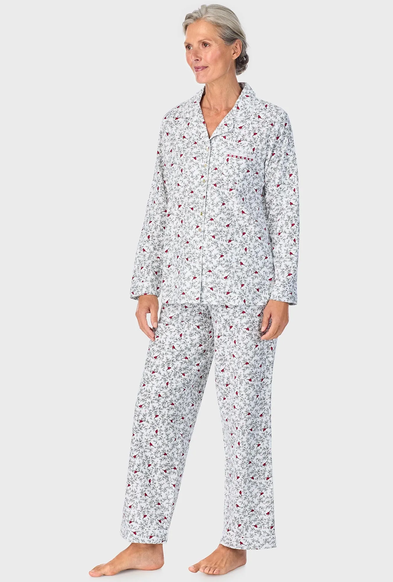 Cardinal Notch Collar PJ Set