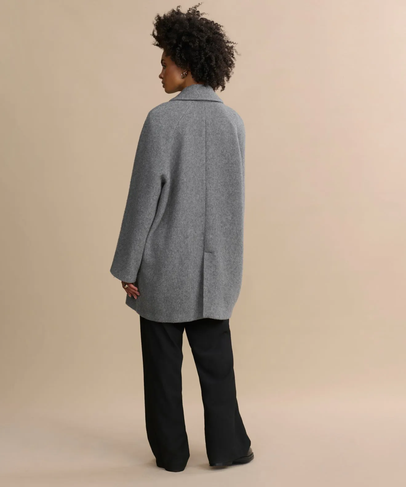 Caroline Coat Wear Resistant Edge Stretch Technology