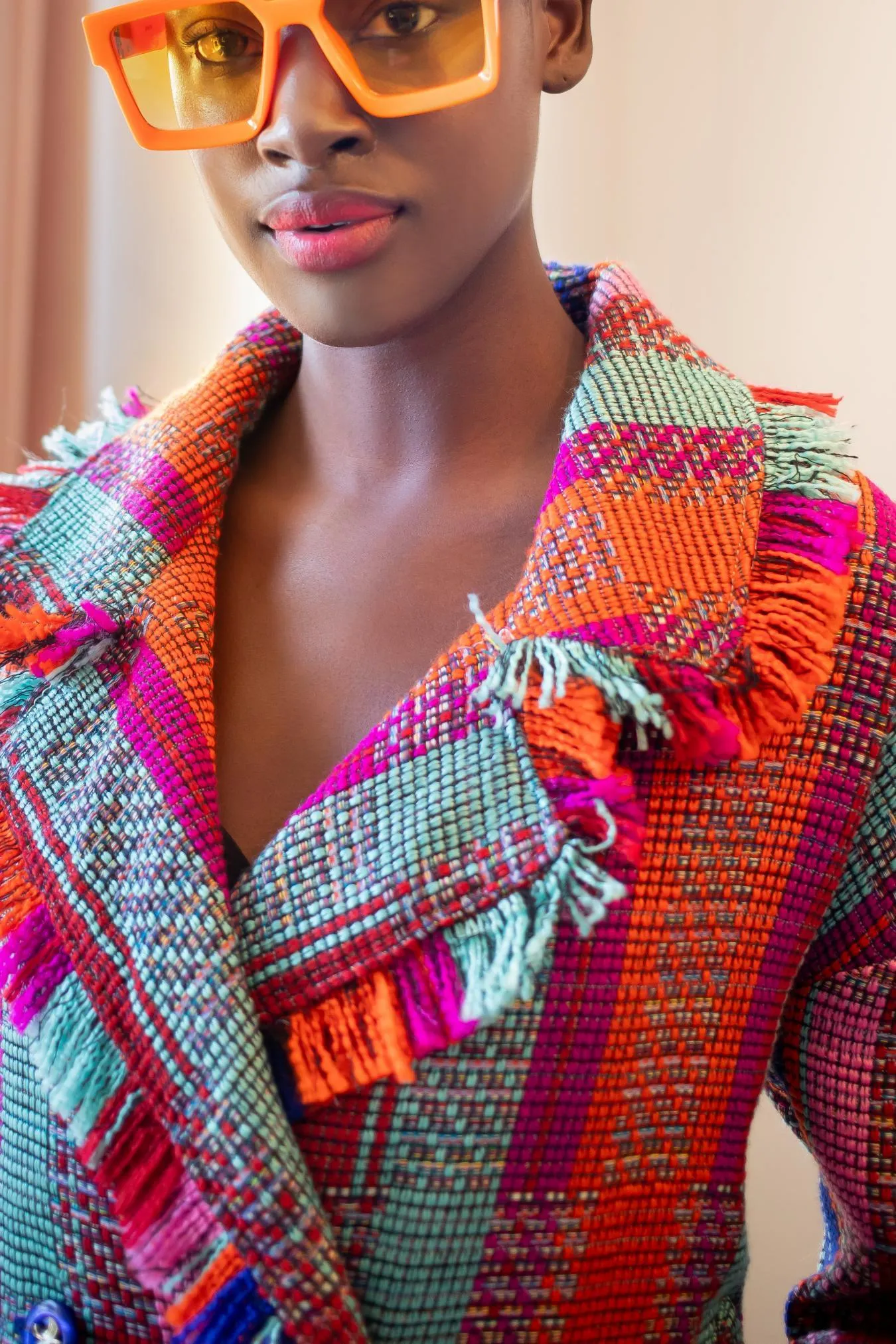 Transitional Weather Piece Carrie Coat - Rio Plaid