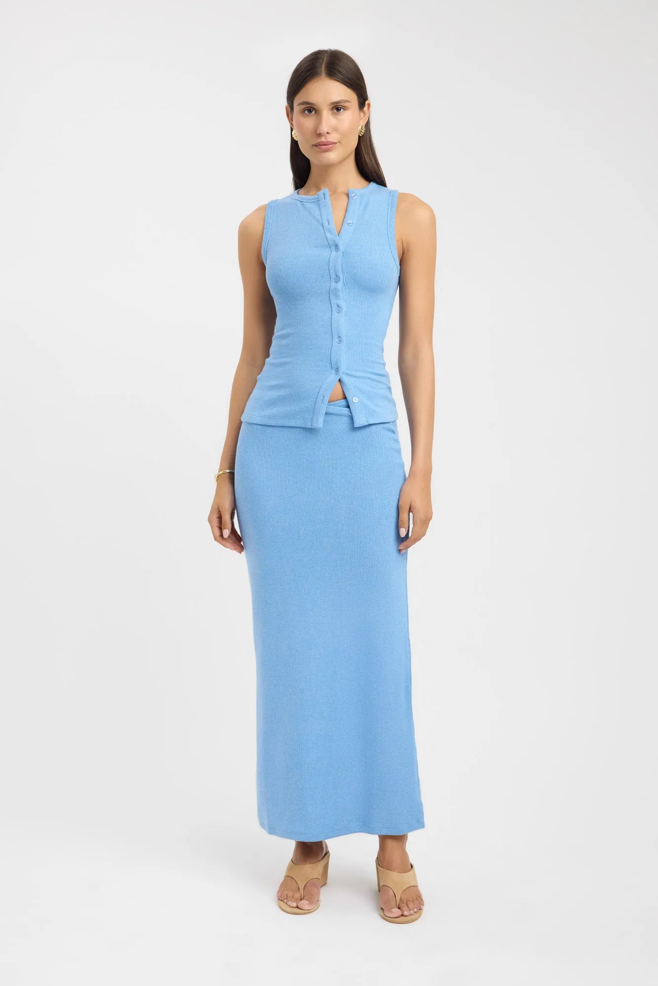 Structured silhouette Carter Maxi Skirt