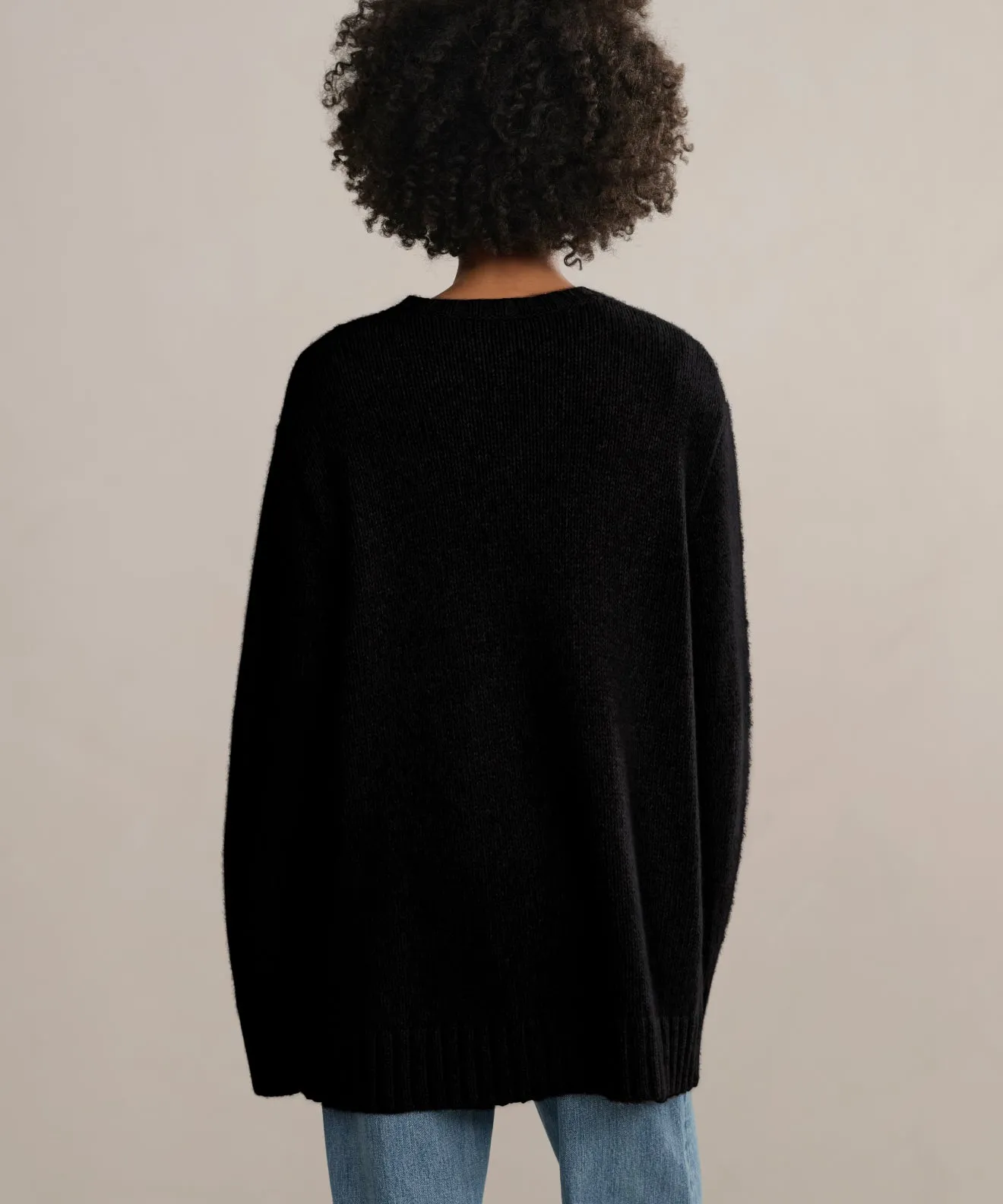 CushionedSupport Cashmere Amelia Crewneck
