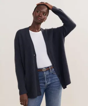 Cashmere Cocoon Cardigan AntiStatic Finish CrossBackDesign AntiPilling Technology Cashmere Cocoon Cardigan