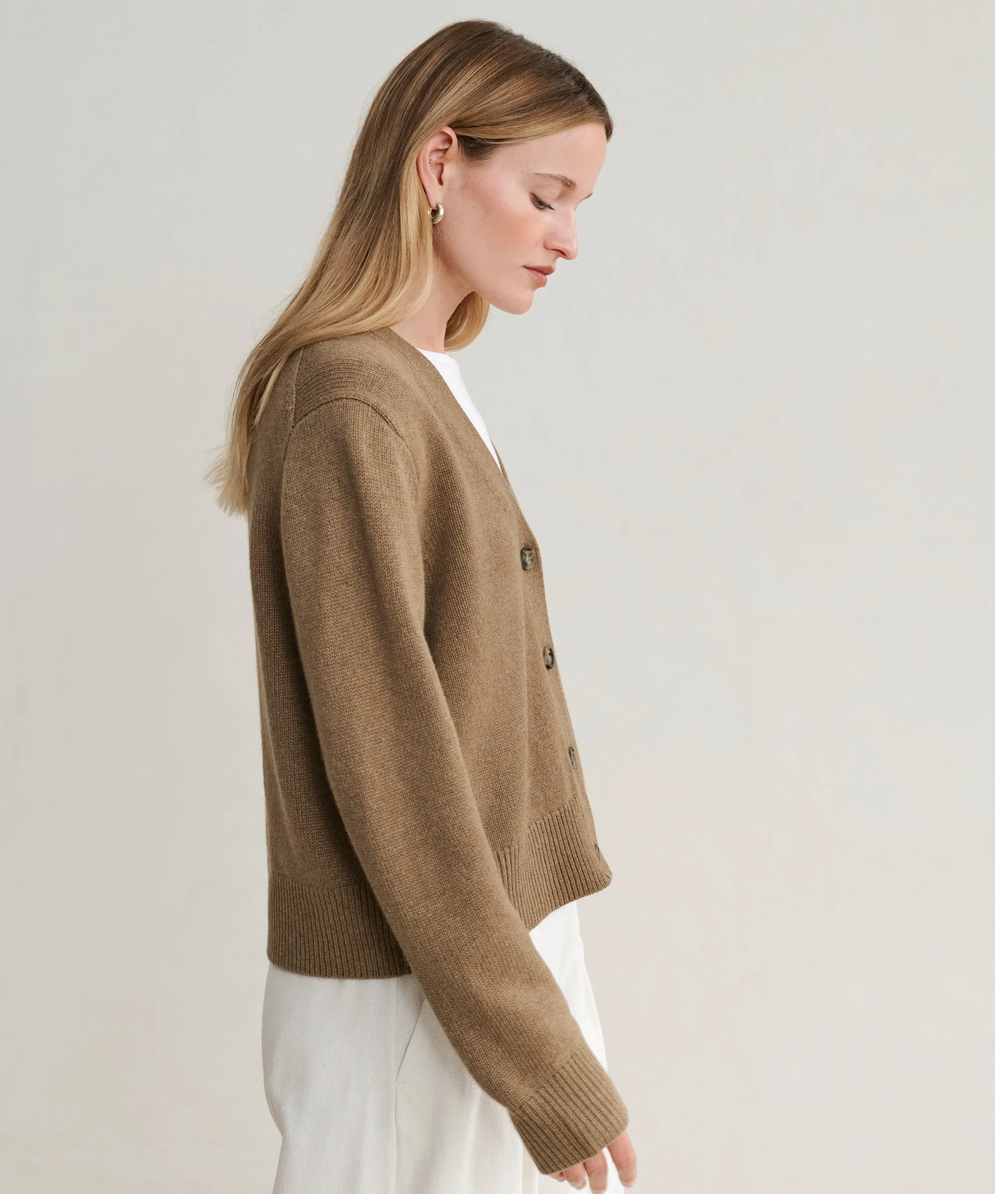 Cashmere Colette Cardigan EcoFriendlyTexture