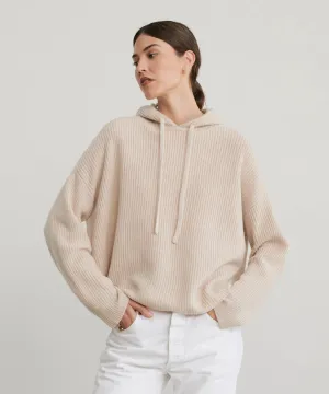 Cashmere Fisherman Hoodie Pocket Placement Design Cashmere Fisherman Hoodie FourWay Stretch ReinforcedHem