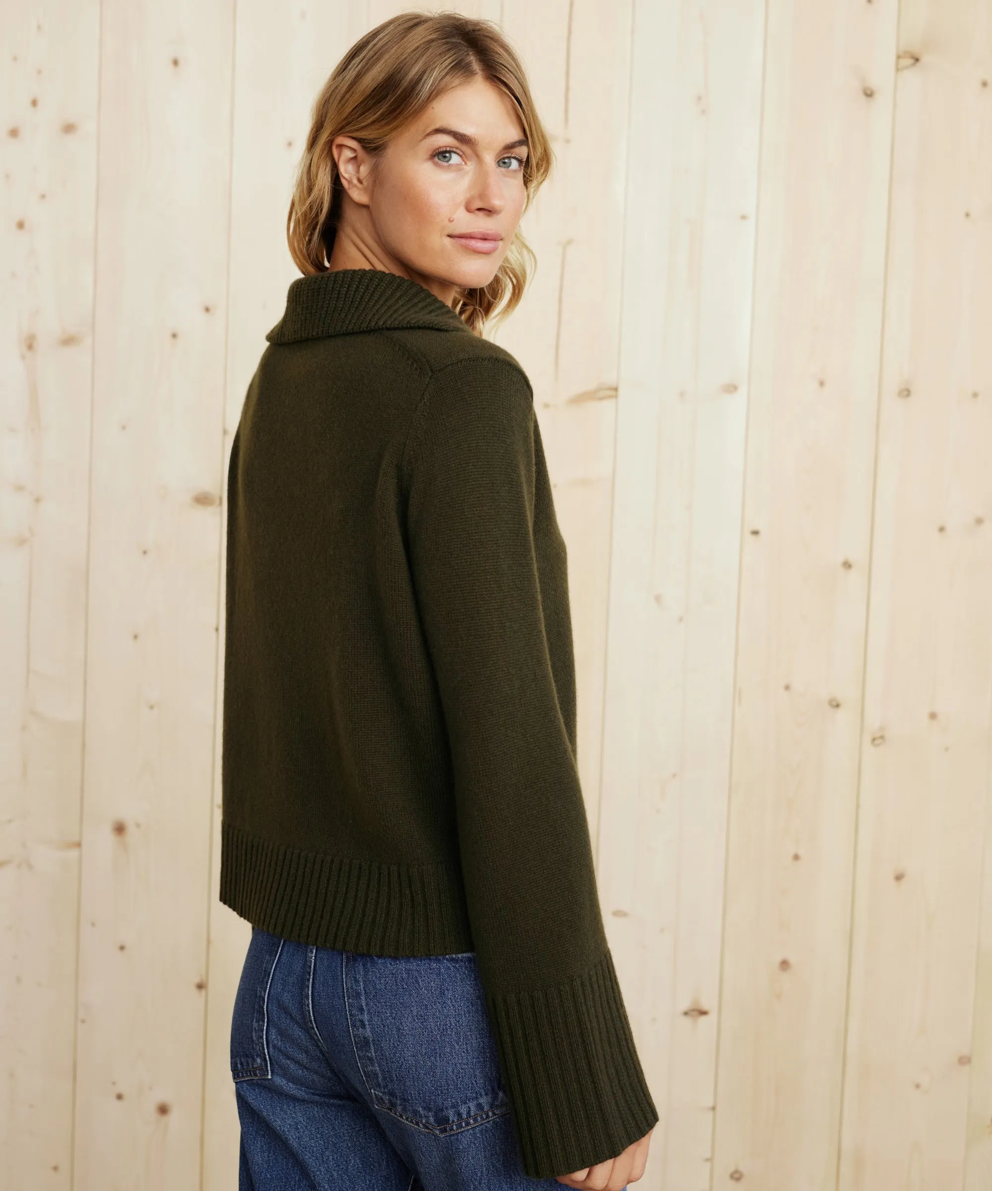 Cashmere Frances Polo Foldable Cuff Design