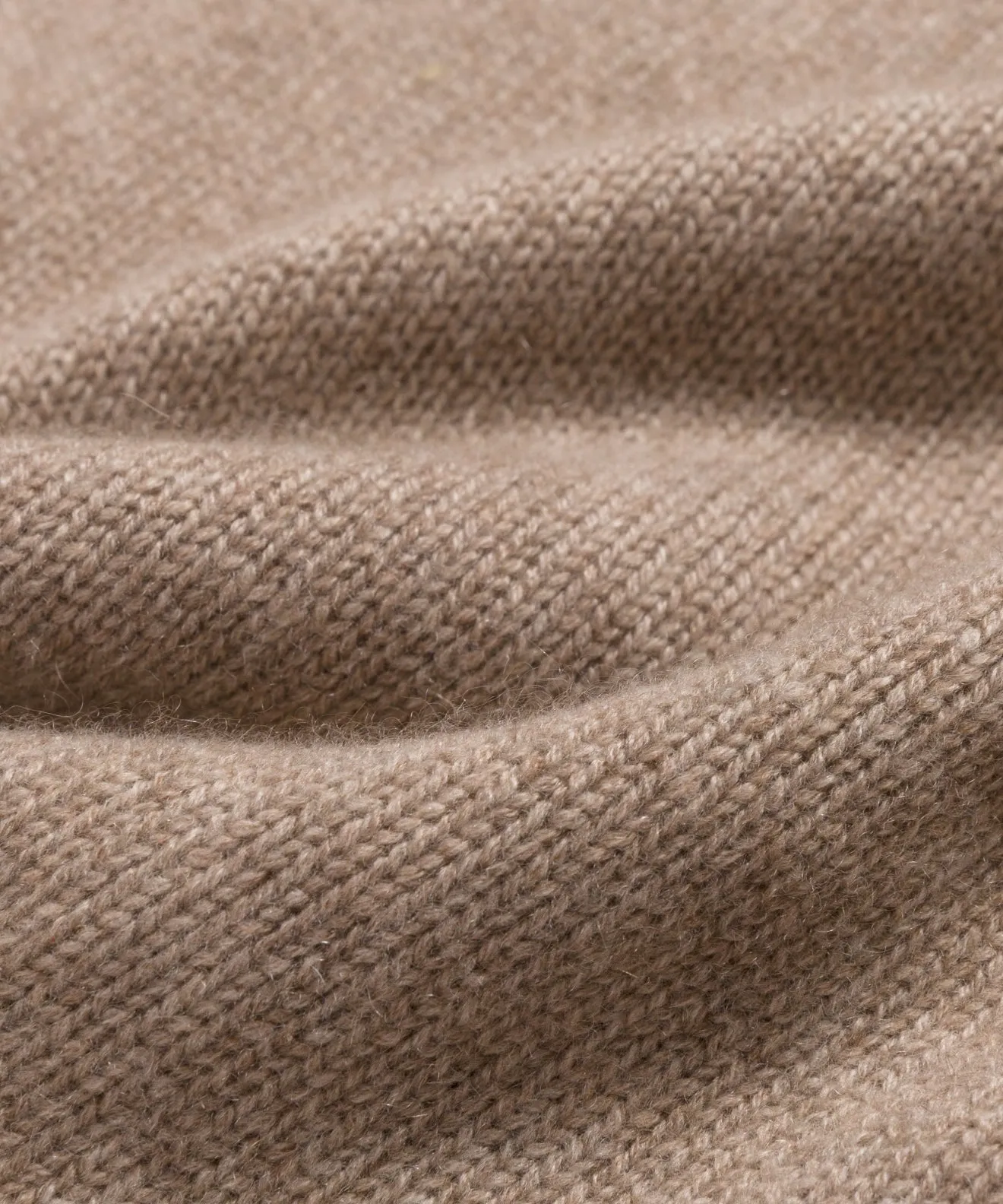 AntiPillingTreatment Circular Knit Technique Cashmere Oversized Crewneck