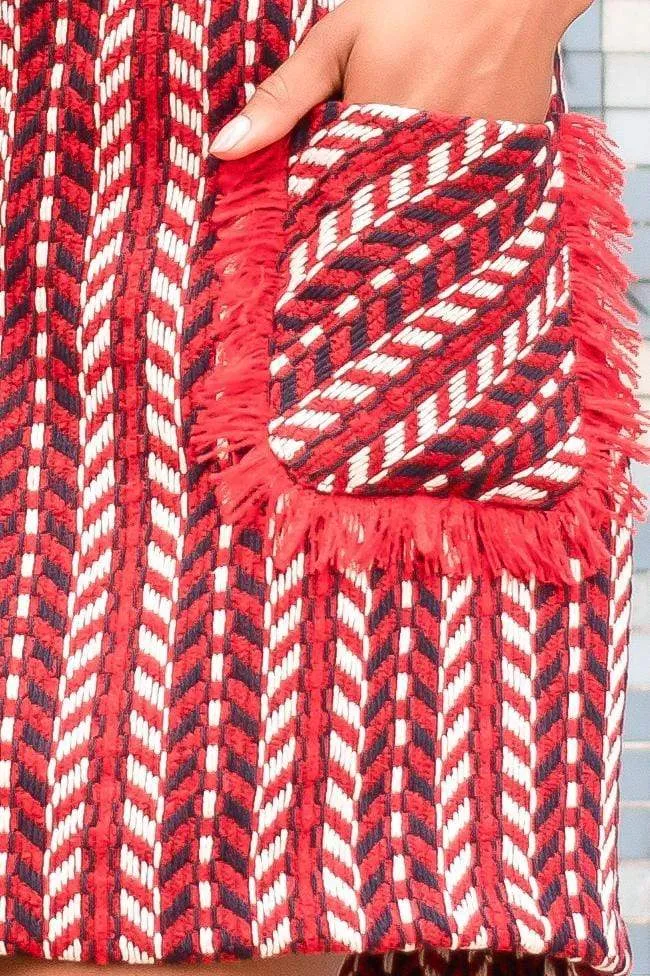 Clean Mood Chilly Day Wear Twiggy Pocket Dress - Nantucket Tweed