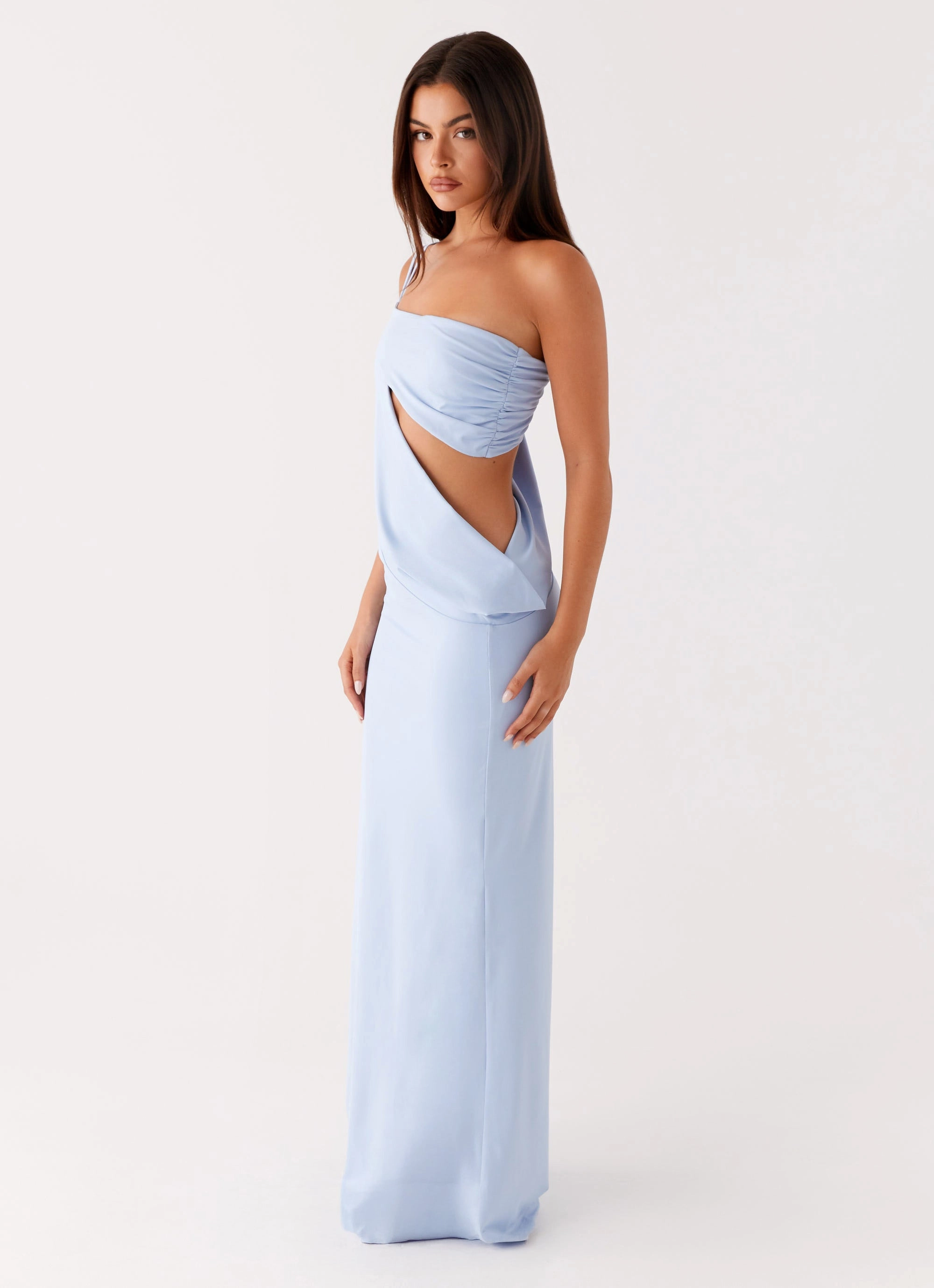 Dani Maxi Dress - Blue Festive Mood
