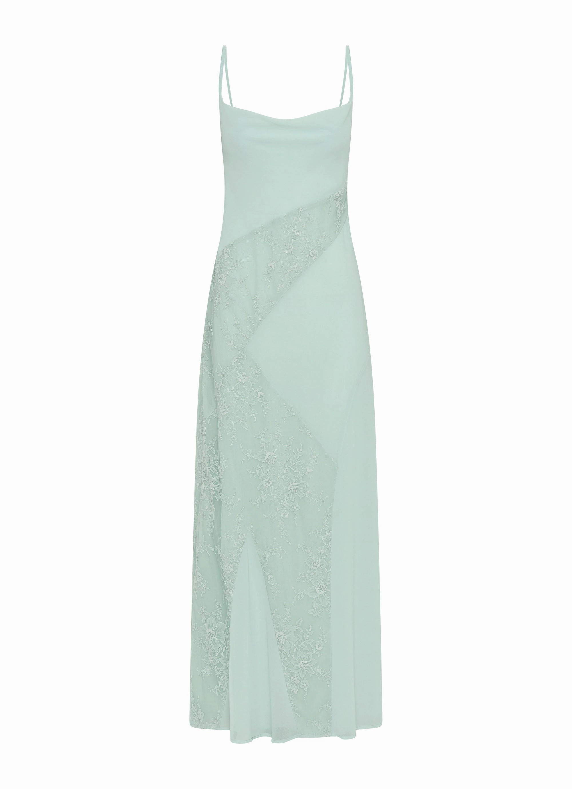 Gabriana Maxi Dress - Sage Stretch-Recovery Luxe Look