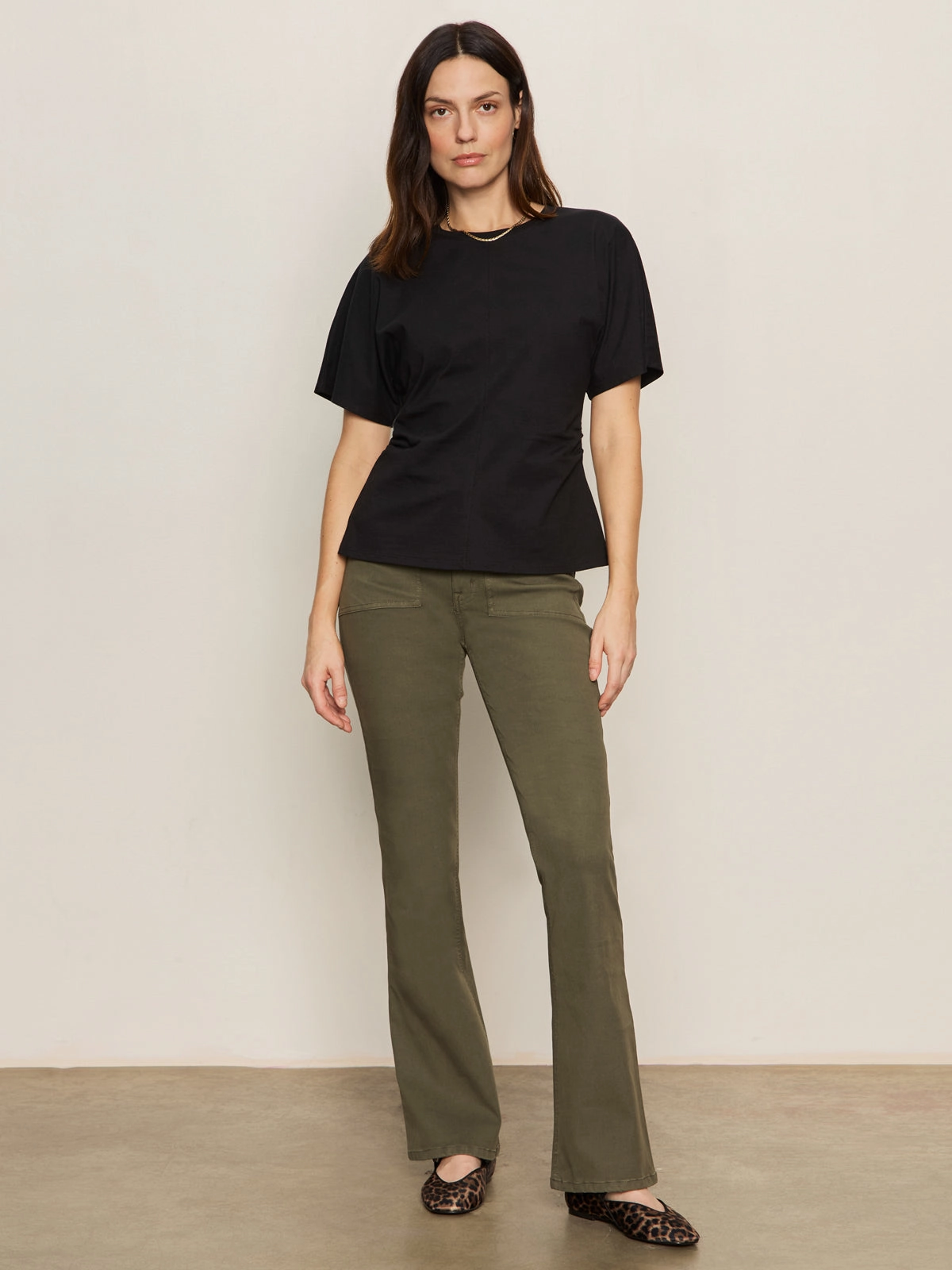 Outdoor Use Relaxed Comfort Fit Sculpted Brook Bootcut Pant Kalamata
