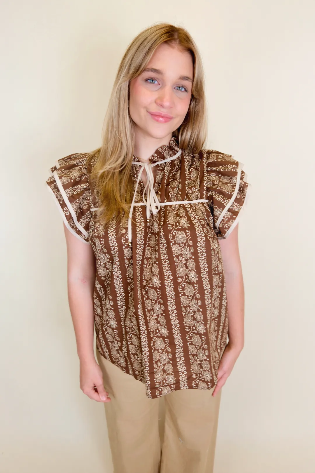 Chai Latte Blouse