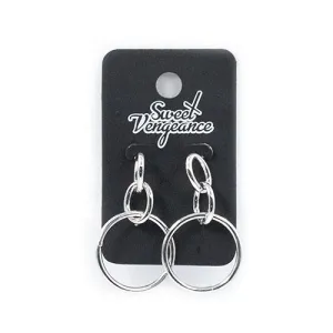 Chain & Hoop Earrings