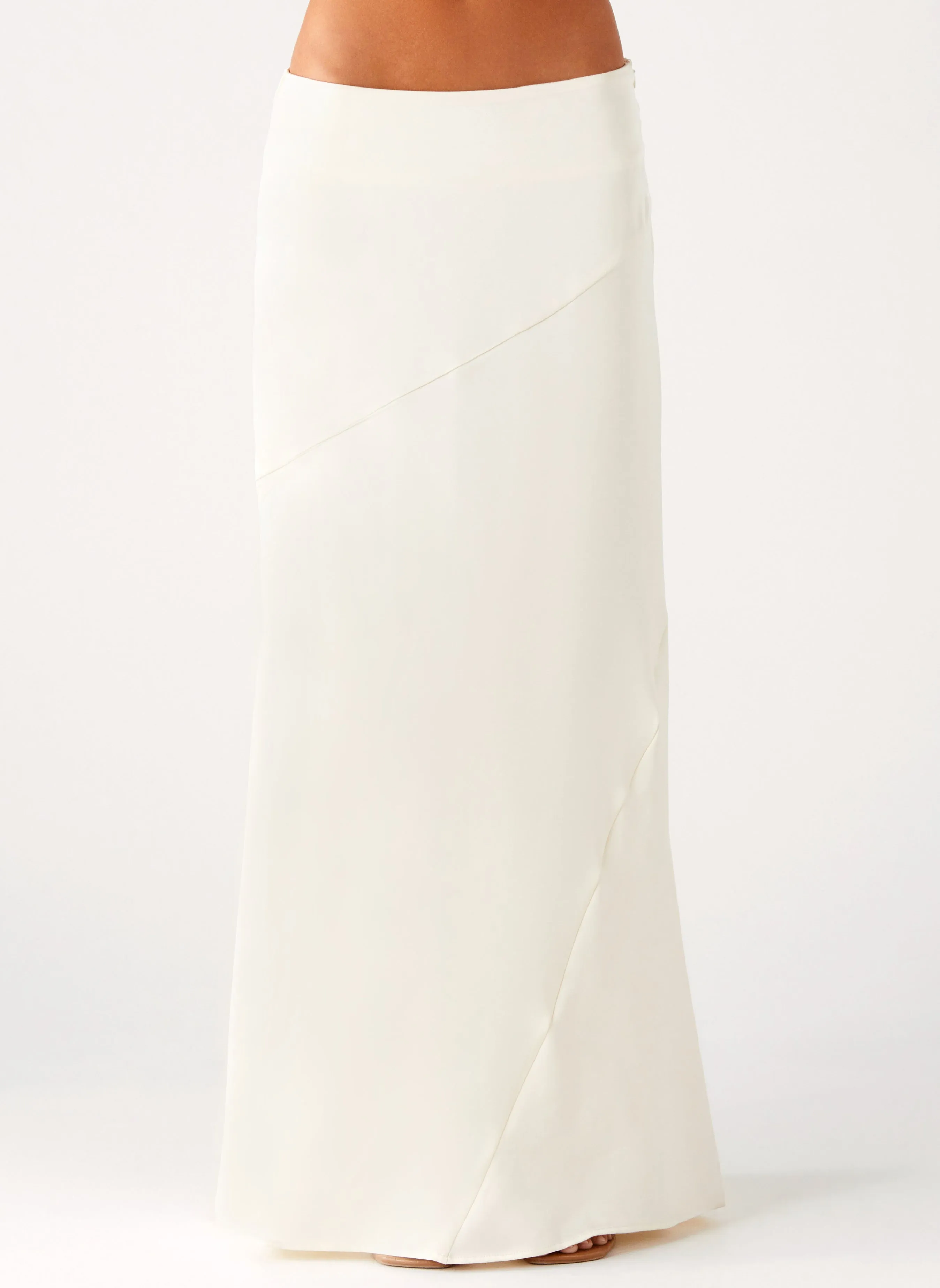 Comfy Wearable Chandra Maxi Skirt - Ivory