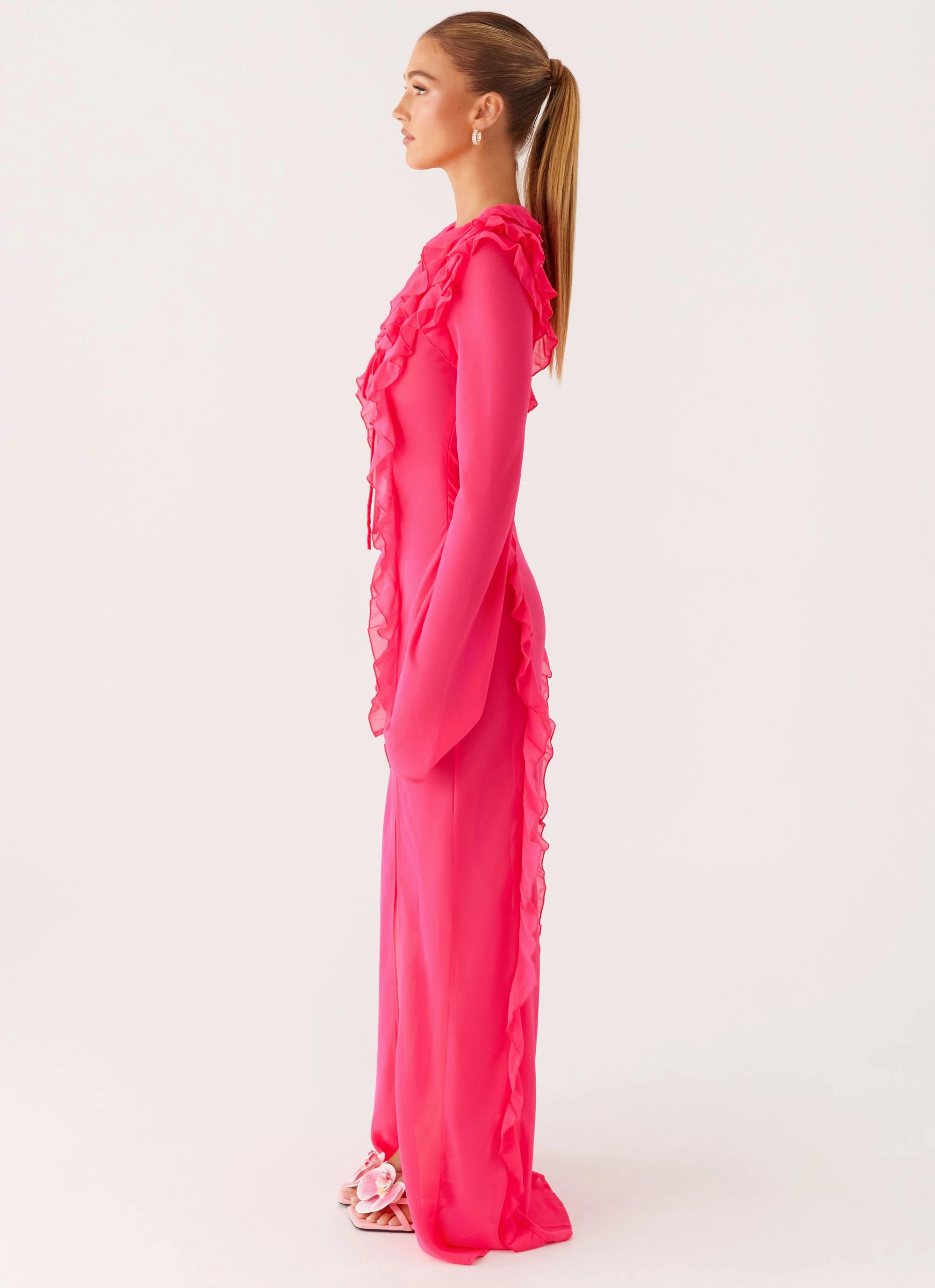 Seasonal Essential Charlize Maxi Dress - Pink