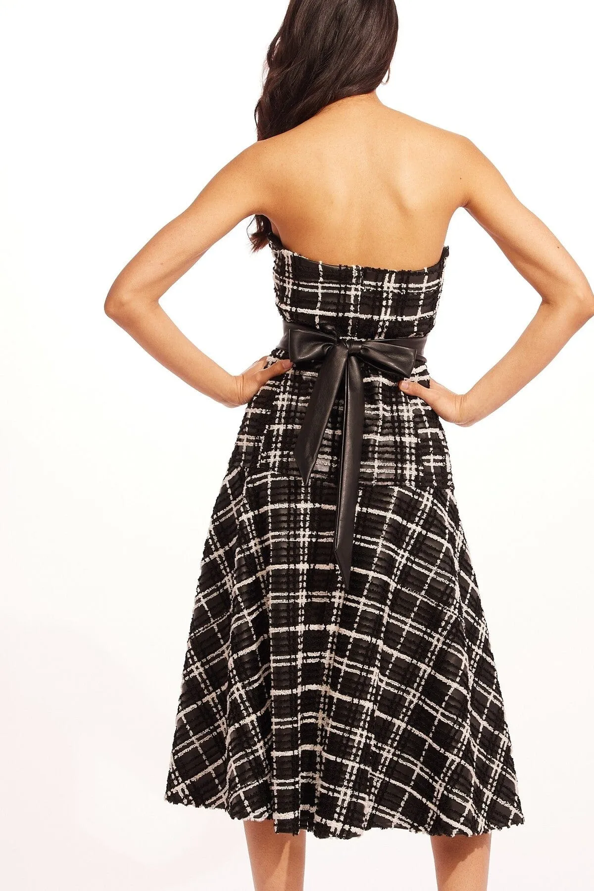 Mandoline Dress - Wet Cement Villa Light Flexible Waist