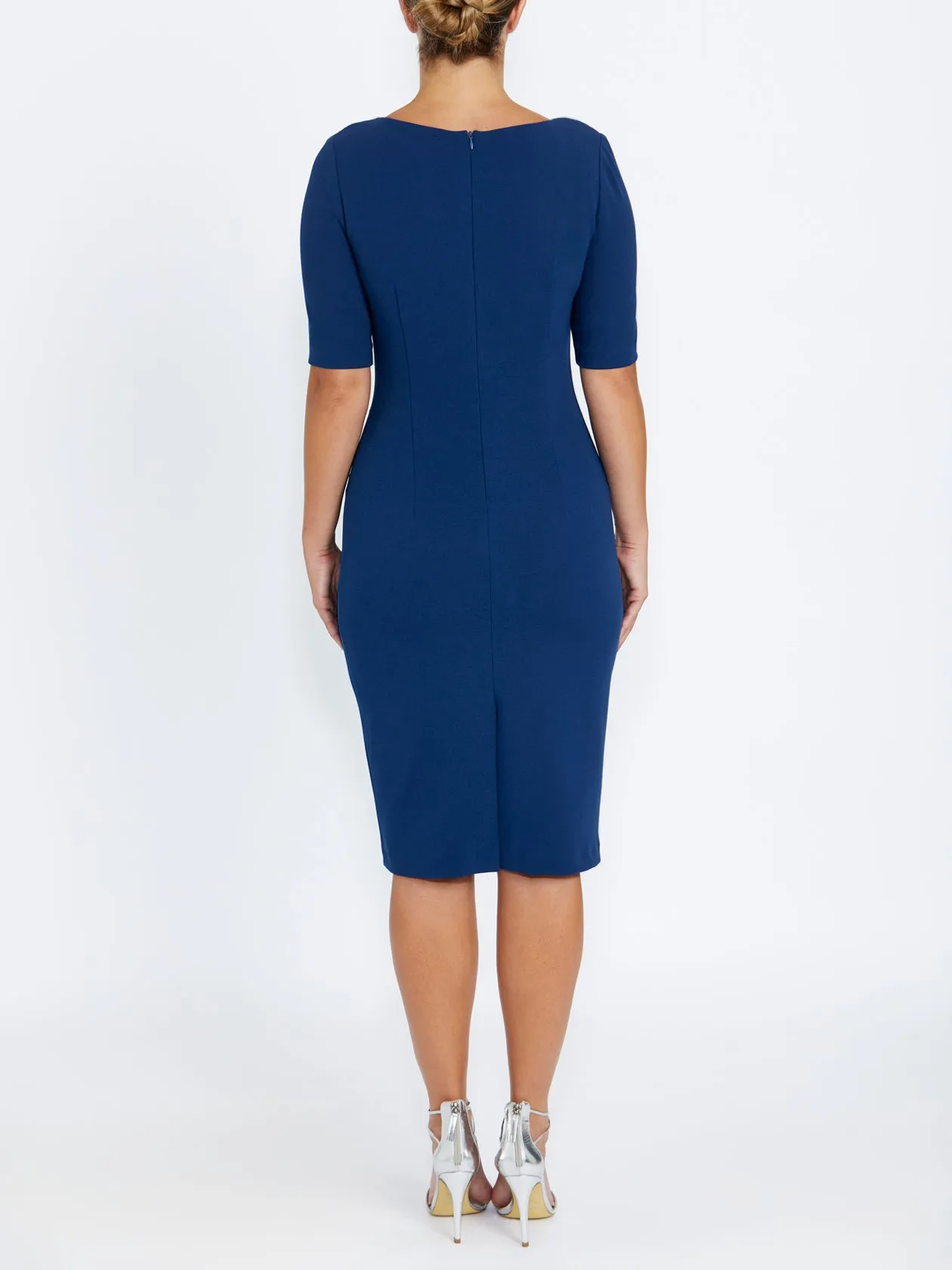 Florence Ocean Dress Layered Texture Subtle Touch