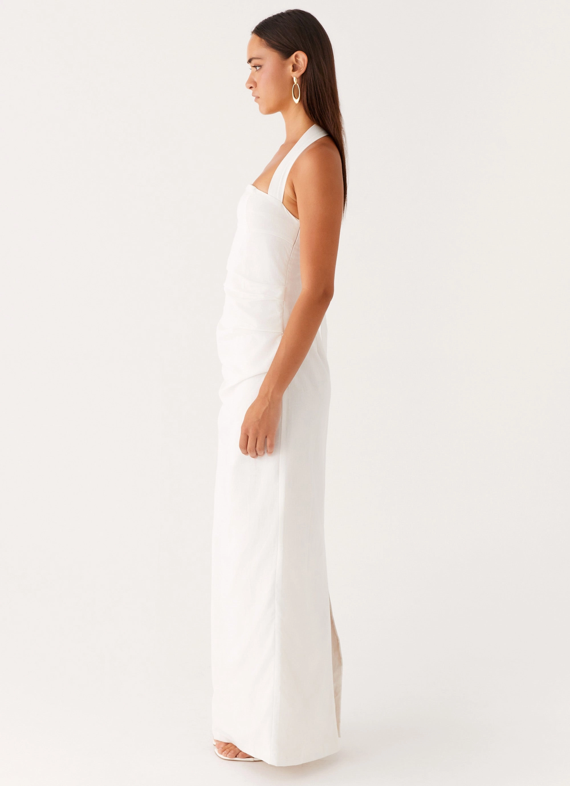 Sunset Scene Rumour Has it Maxi Dress - White