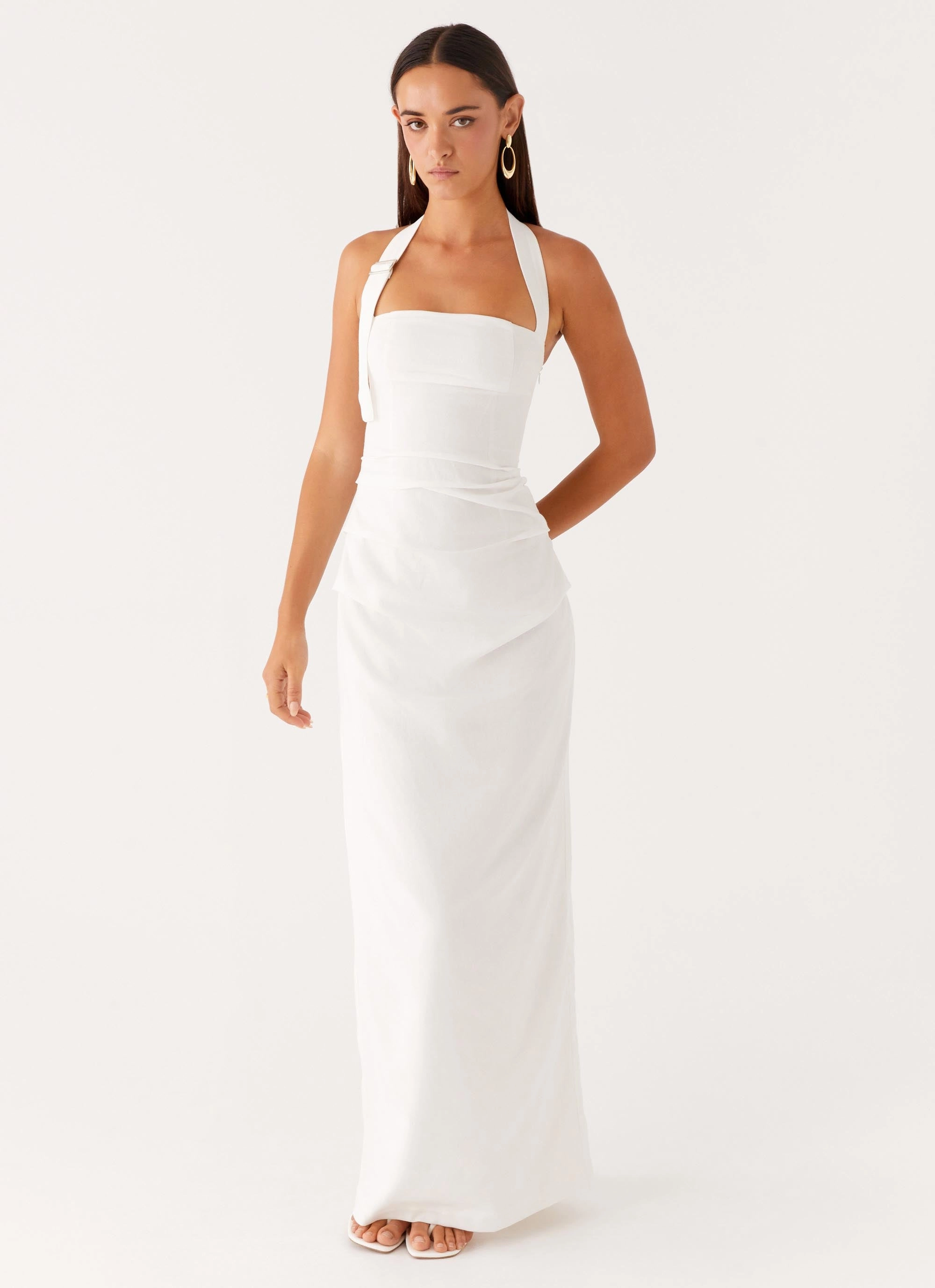 Pose Sweet Rumour Has it Maxi Dress - White