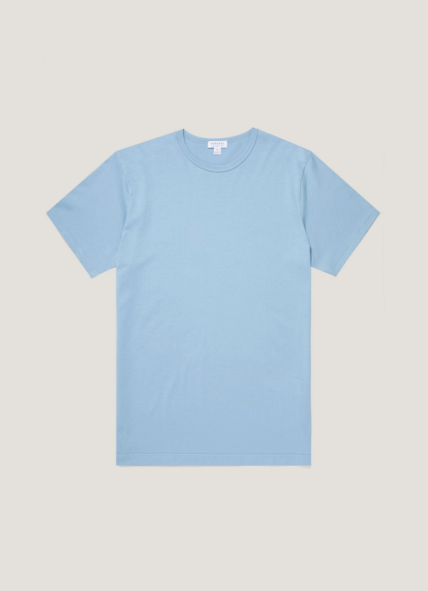 Men's Classic T-shirt in Sky Blue Comfortable Layer Stylish Comfort