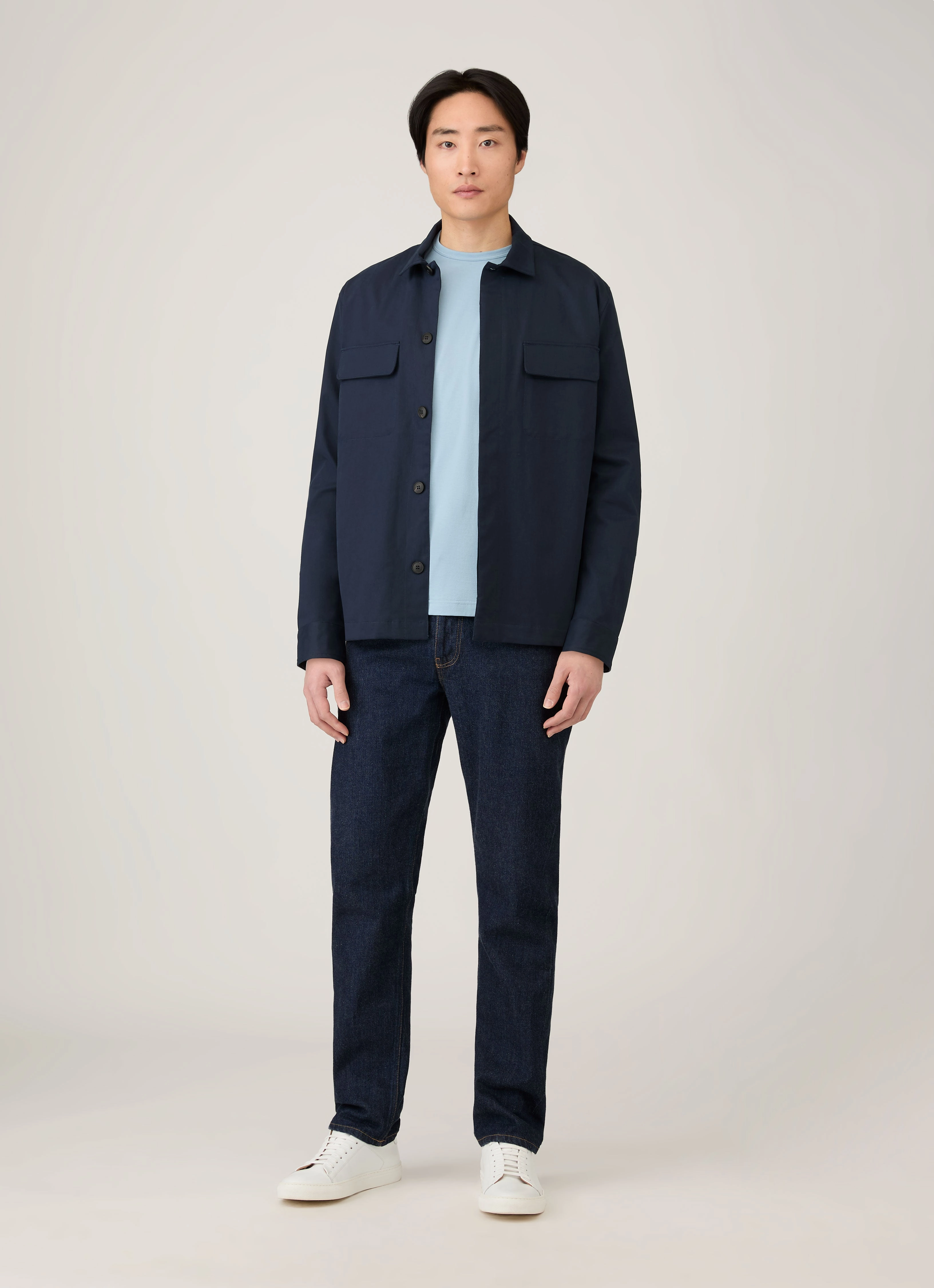 Cozy Comfort Men's Classic T-shirt in Sky Blue