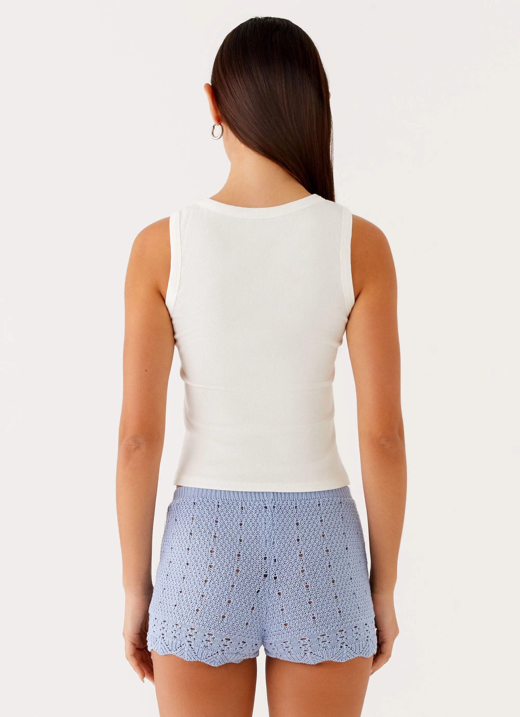 Weekend Wear Workout Ready Oakley Low Rise Mini Shorts - Blue