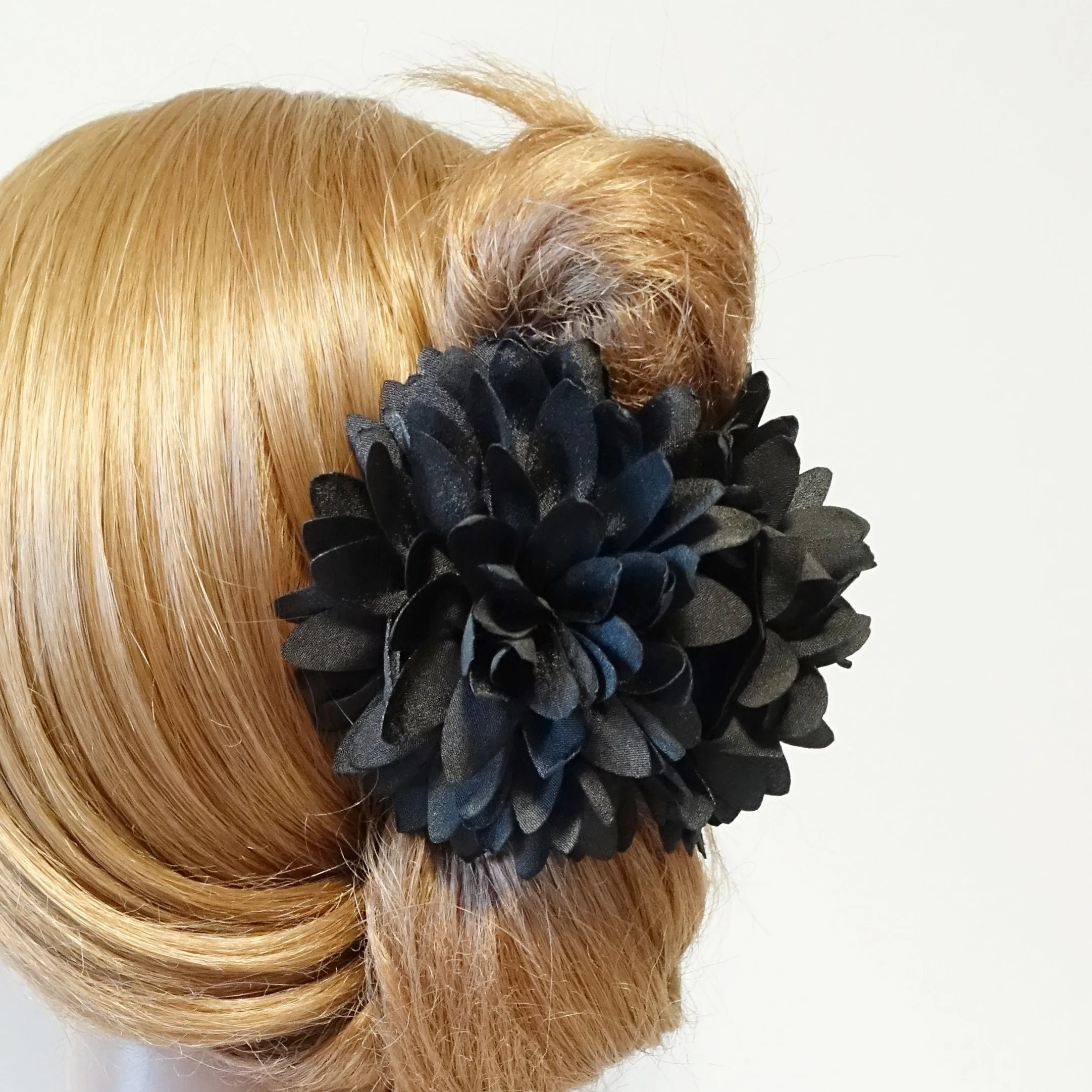Chrysanthemum Flower motivated Hair Jaw Claw Clip Women Hair Accessory