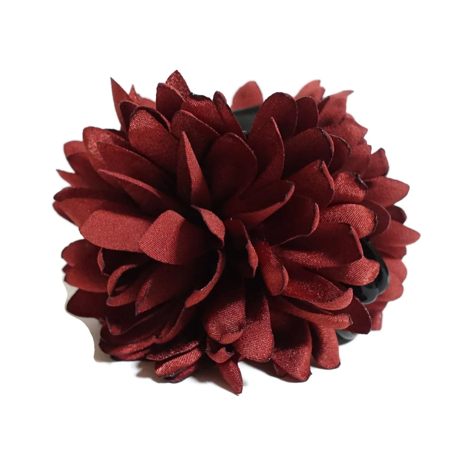 Chrysanthemum Flower motivated Hair Jaw Claw Clip Women Hair Accessory