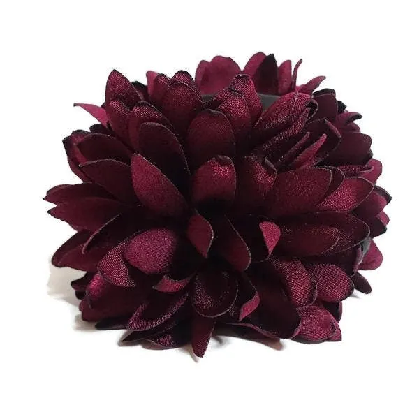 Chrysanthemum Flower motivated Hair Jaw Claw Clip Women Hair Accessory