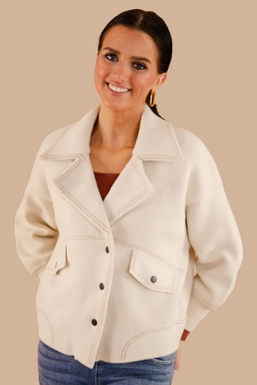 Cityscape Dreams Coat ZeroWaste Cut StretchTechnology Cityscape Dreams Coat