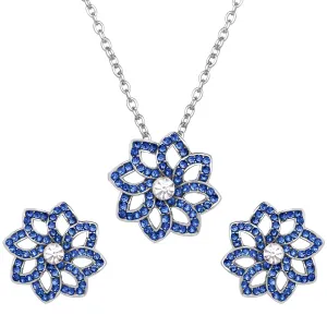 Classic Floral Love Pendant Set