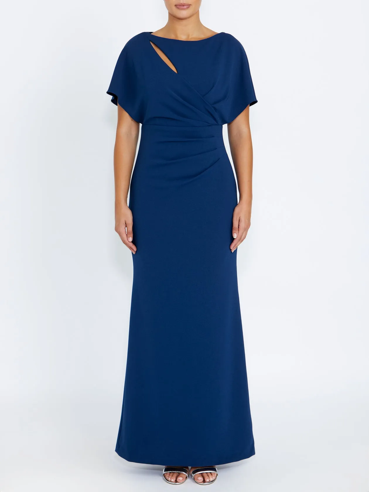 Alina Ocean Gown Pose Glow