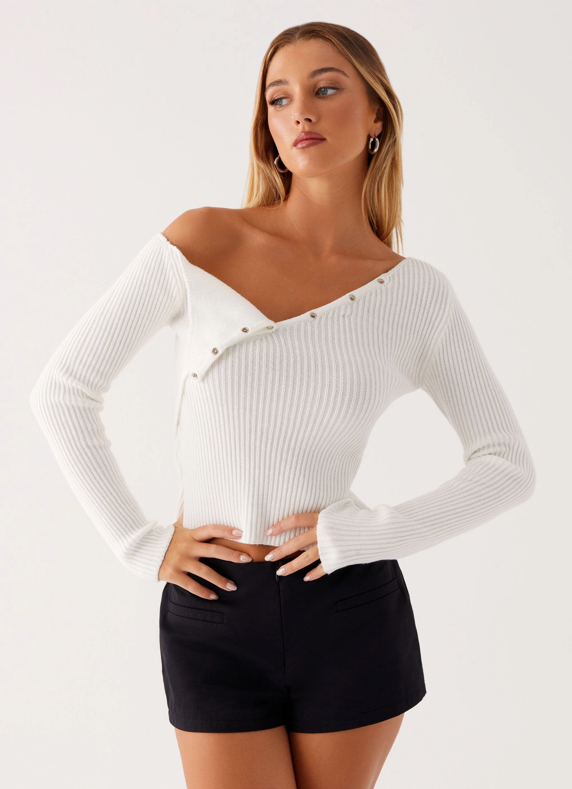 Waverly Knit Top - White Odor Neutralizing Technology