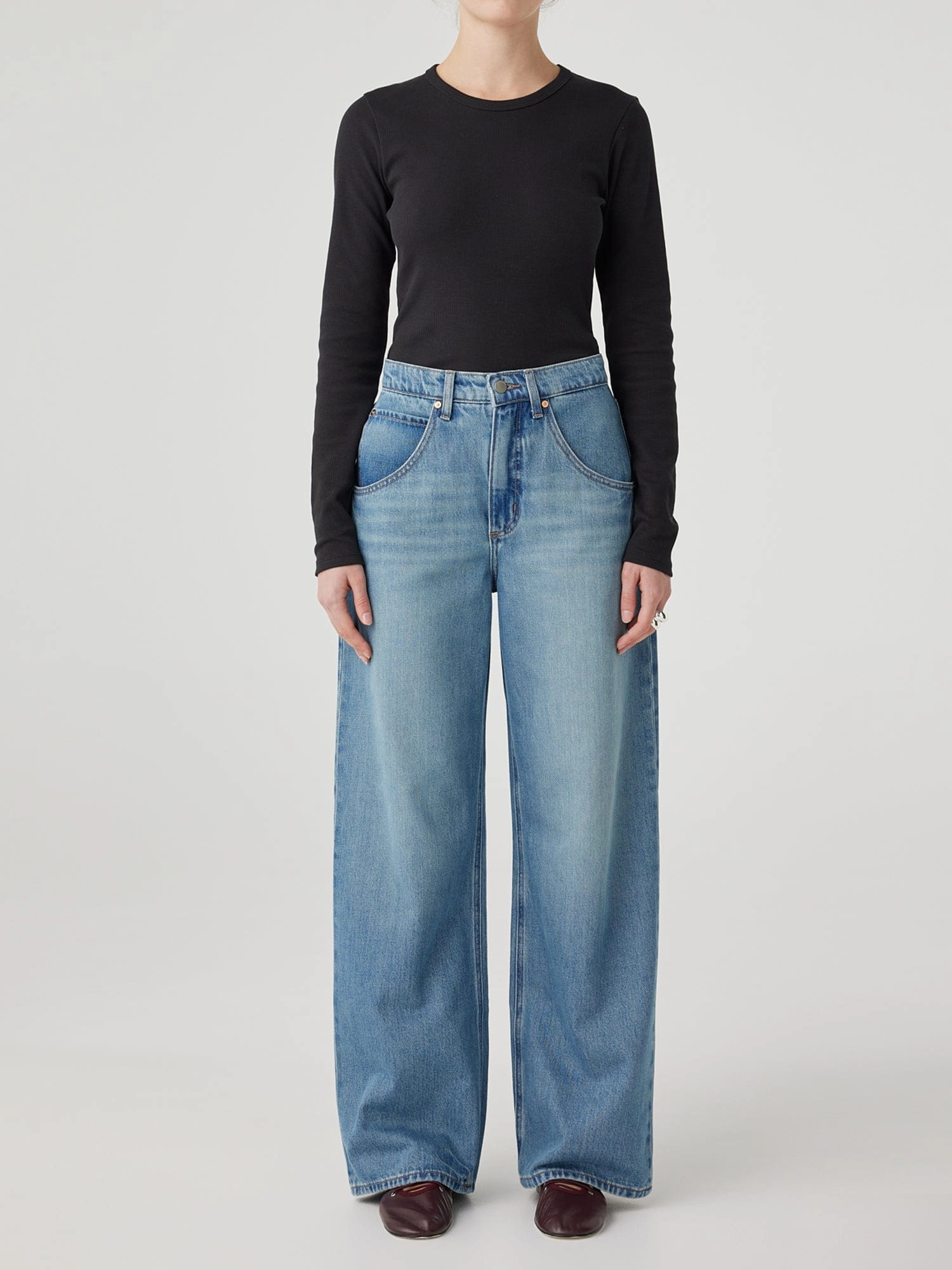 High-waisted Streetwear Mood Phoenix Jean 90210