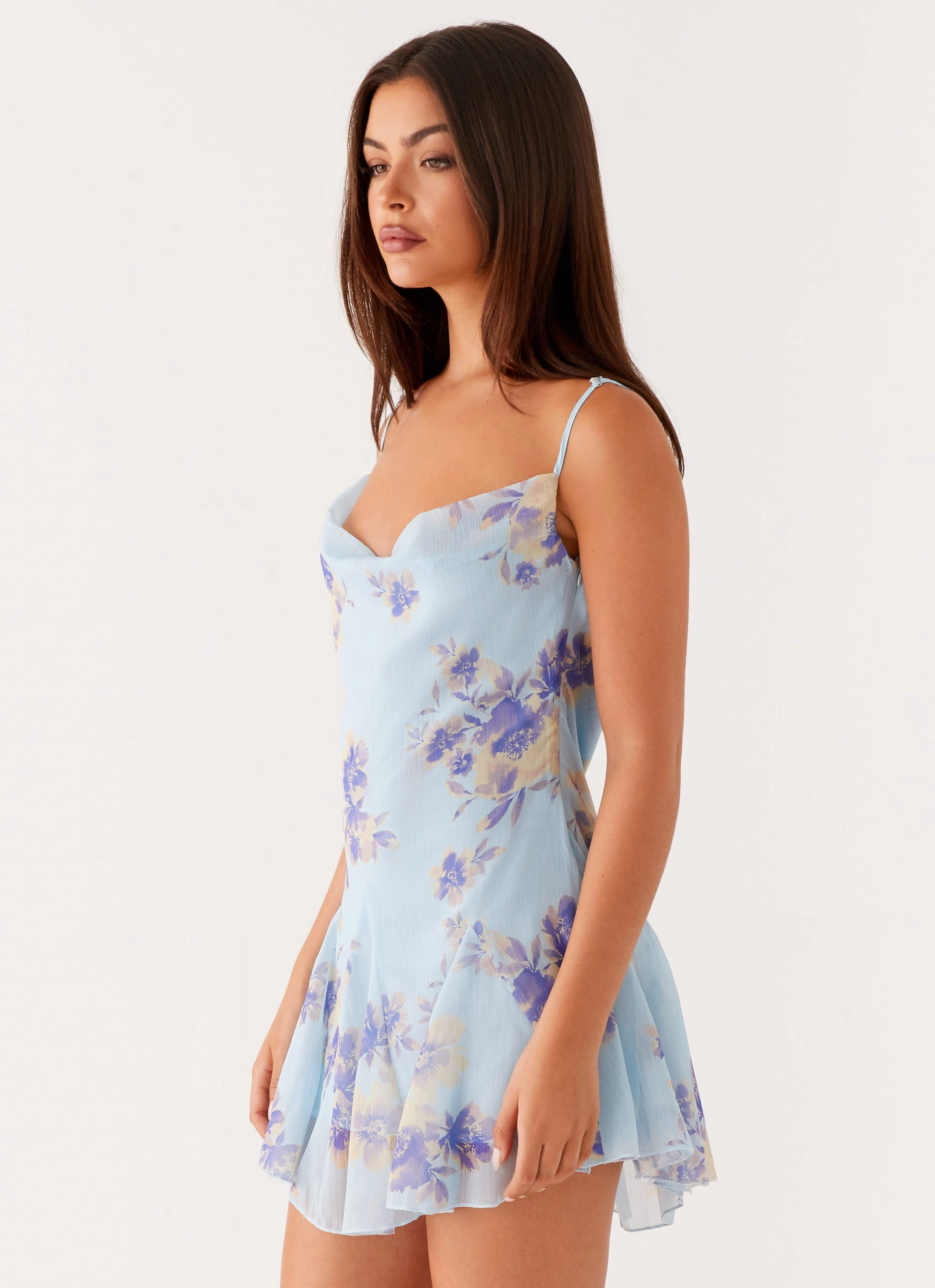 Light Finish Austen Mini Dress - Print
